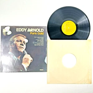 1975 Eddy Arnold Pure Gold Vinyl LP Record Album ANL1-1078 Shrink M-/NM! - Picture 1 of 10