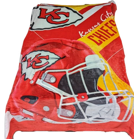 NFL Oversized Silk Touch Throw- Chiefs (55"x 70") Cover