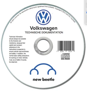 Volkswagen New Beetle (1998-2011) Manuel D'Atelier Workshop Manuelle - Photo 1/5