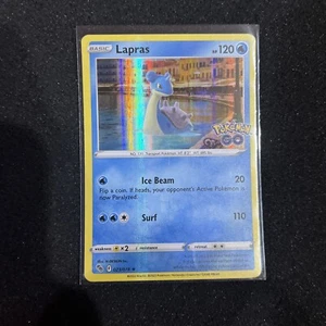 Pokémon TCG Lapras Pokemon Go 023/078 Holo Holo Rare - Picture 1 of 3