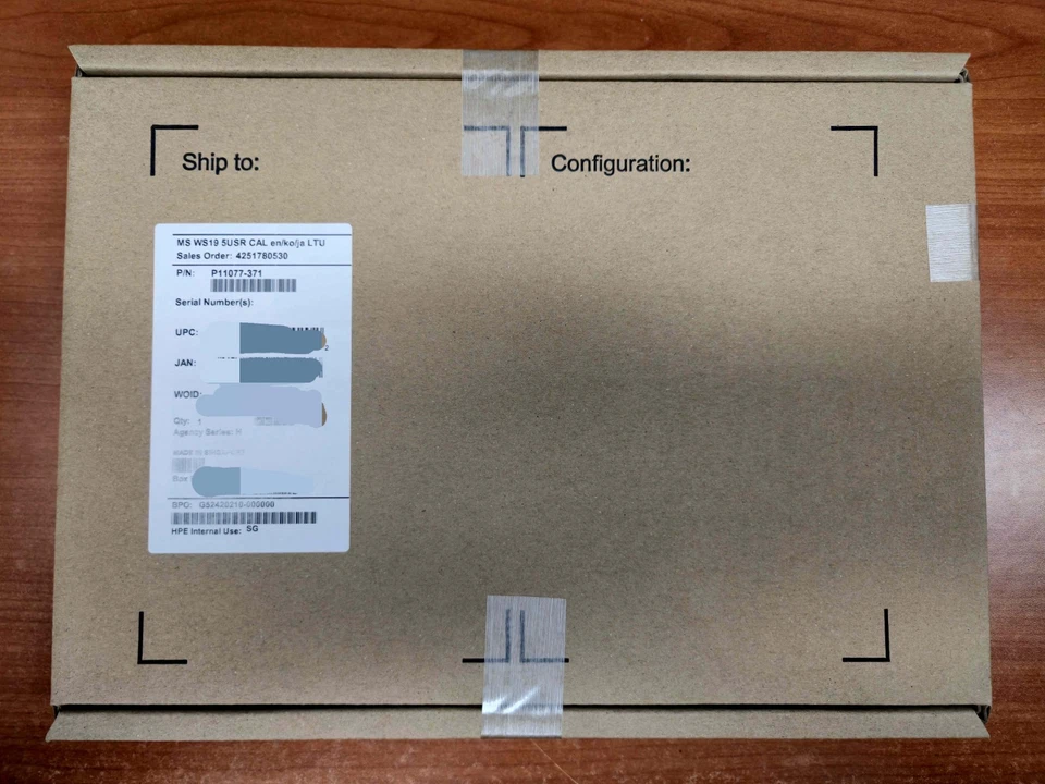 Microsoft Windows Server 2019 5USR CAL License en/ko/ja LTU P11077 - Image 1 of 1