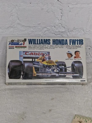 Arii 1/24 A536 Williams Honda FW11B F1 Model Kit Factory Sealed - Image 1 of 4