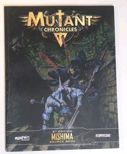MUTANT CHRONICLES - MISHIMA Source Book 3rd Ed- RPG 2d20 - 2015 Modiphius - Imagen 1 de 4