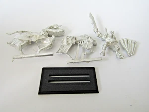 A14 WARHAMMER VAMPIRE COUNTS ARMY - MOUNTED VAMPIRE LORD OOP METAL - Picture 1 of 3