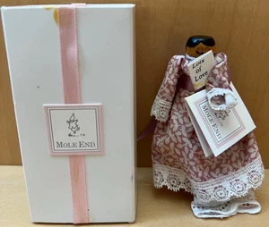 Mole End Vintage Peg Doll Pin Cushion Henley-On-Thames England NEW SAME DAY SHIP - Picture 1 of 3