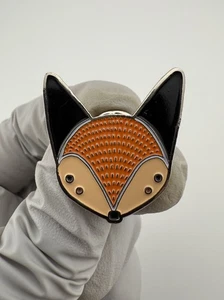 Süße Cartoon Fuchskopf Emaille Anstecknadel - Bild 1 von 6