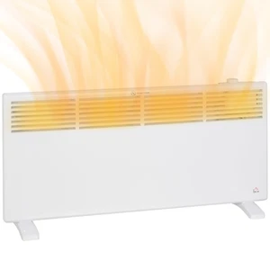 HOMCOM 2000W Panel Heater, Low Energy Electric Heater for Home, White - Picture 1 of 12