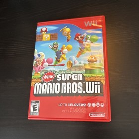 New Super Mario Bros. Wii (Nintendo Wii 2009) CIB Complete Manual Tested Working