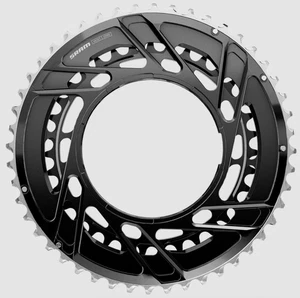 SRAM Force 2x 48/35t Thread Mount Chainring Aluminum Black for 12-Speed Power - Picture 1 of 1