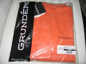 Grunden's Clipper 82 Orange Rain Jacket Size XS New in Package!! - Picture 1 of 3