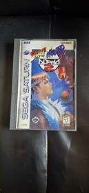 STREET FIGHTER ALPHA 2 SEGA SATURN CIB NTSC USA WITH REG CARD 