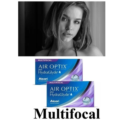 ADD HIGH --Air Optix plus Hydraglyde multifocal 6er / 2 x 6er - Alcon - Bild 1 von 4