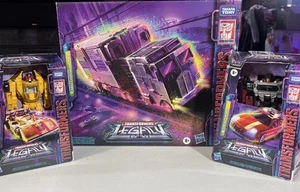 Transformers Legacy Dragstrip,Dead End, Motormaster NEW 3 Figures - Picture 1 of 8