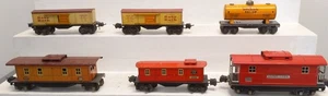 Lionel Vintage O Prewar Freight Cars: 2817,2722,1679,2682,2654,2679 [6] - Picture 1 of 4