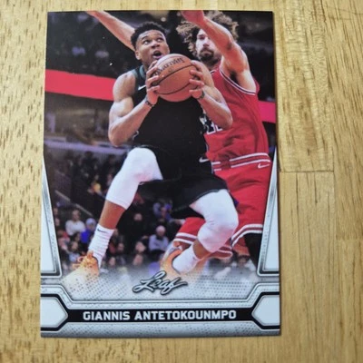 Giannis Antetokounmpo | 2021 Leaf Multisport #04 Basketball - Image 1 of 2