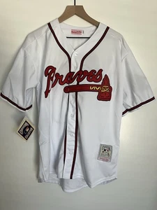 Authentic RARE 1995 Chipper Jones Atlanta Braves World Series Jersey 46 NWT - Picture 1 of 20