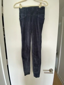 Athlete LEGGINGS DARK BLUE CORDURY, CSA - Picture 1 of 5