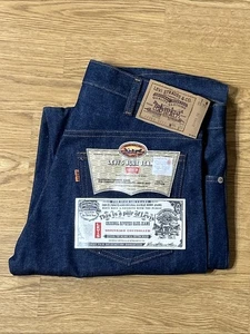 Vintage 80s LEVIS Jeans Orange Tab 20505 0217 NOS Uncut Jacron 34W 33L - Bild 1 von 17