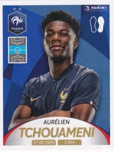 Panini 2024 Germania & La Migliori Em Adesivo Nr. 201 Aurelien Tchouameni - Foto 1 di 2