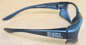 Trinity ""OD 4+@ 2940 2780 nm"" & ""OD 2+@ 10.600 nm"" LASERSICHERHEITSBRILLE KOSTENLOSER VERSAND - Bild 1 von 12