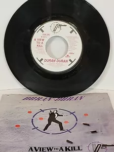 Duran Duran A Veiw To A Kill 45rpm 7" Vinyl 1985 That Fatal Kiss Capital Records - Bild 1 von 7