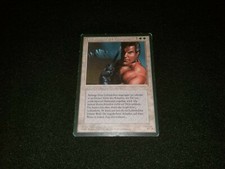 MTG 1x Revised white rare MP German FBB Veteran Bodyguard - Reserved List