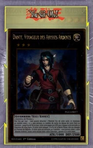 Dante, Voyageur Des Abysses Ardents PGL3-FR077 Lumière Guerrier XYZ Effet Niv 3 - Picture 1 of 1