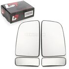 2x mirror glass exterior mirror set convex left right for VW Crafter 2E 2F 08-10