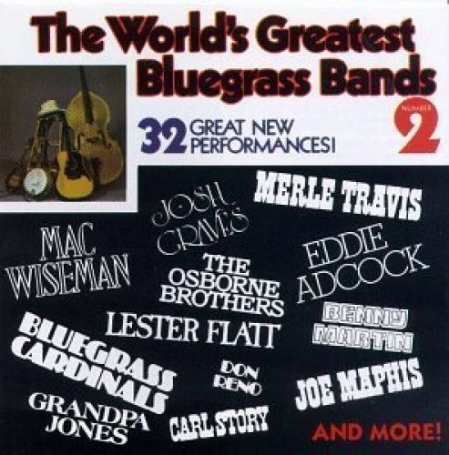 World's greatest Bluegrass Bands 2 (US) Osborne Brothers, Merle Travis & .. [CD] - Bild 1 von 1