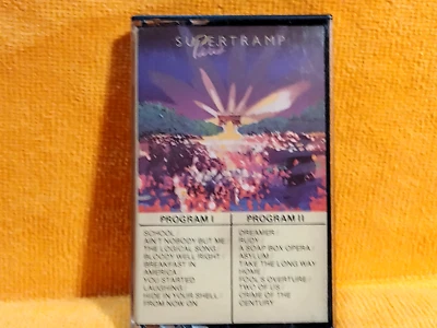 SUPERTRAMP-PARIS-A & M-1980-CS 6702-PAPER LABELS/VG++ RARE-CASSETTE-C31 - Image 1 of 4
