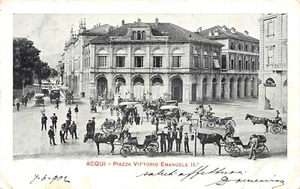 A1651) ACQUI ALESSANDRIA PIAZZA VITTORIO EMANUELE II - Bild 1 von 2