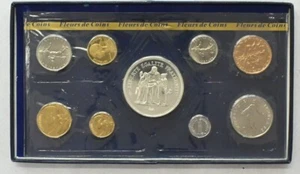 France 1976 FLEURS de Coins (Mint Set) Lot of 9 B2U0220 combine shipping - Picture 1 of 5