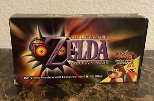 Legend of Zelda: Majoras Mask - VHS N64 Preview Toys R Us - Banjo Tooie Promo - Foto 1 di 4