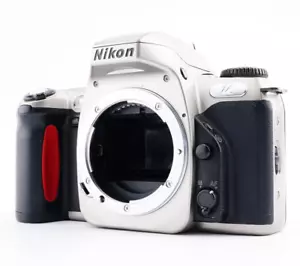 NEAR MINT Nikon u Japanese name F65 N65 35mm AF SLR Film Camera Black From Japan - Picture 1 of 14