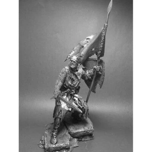Action Figure Knight Templar Order 75 mm 1/24 Figures Tin.Unpaited unassembled - Picture 1 of 3
