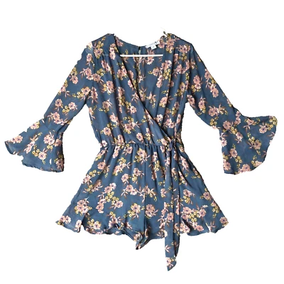 Pantalones Cortos Fairycore Cottagecore Floral con Volantes Mameluco Para Mujer M Mediano Jersey Foto 1 de 4