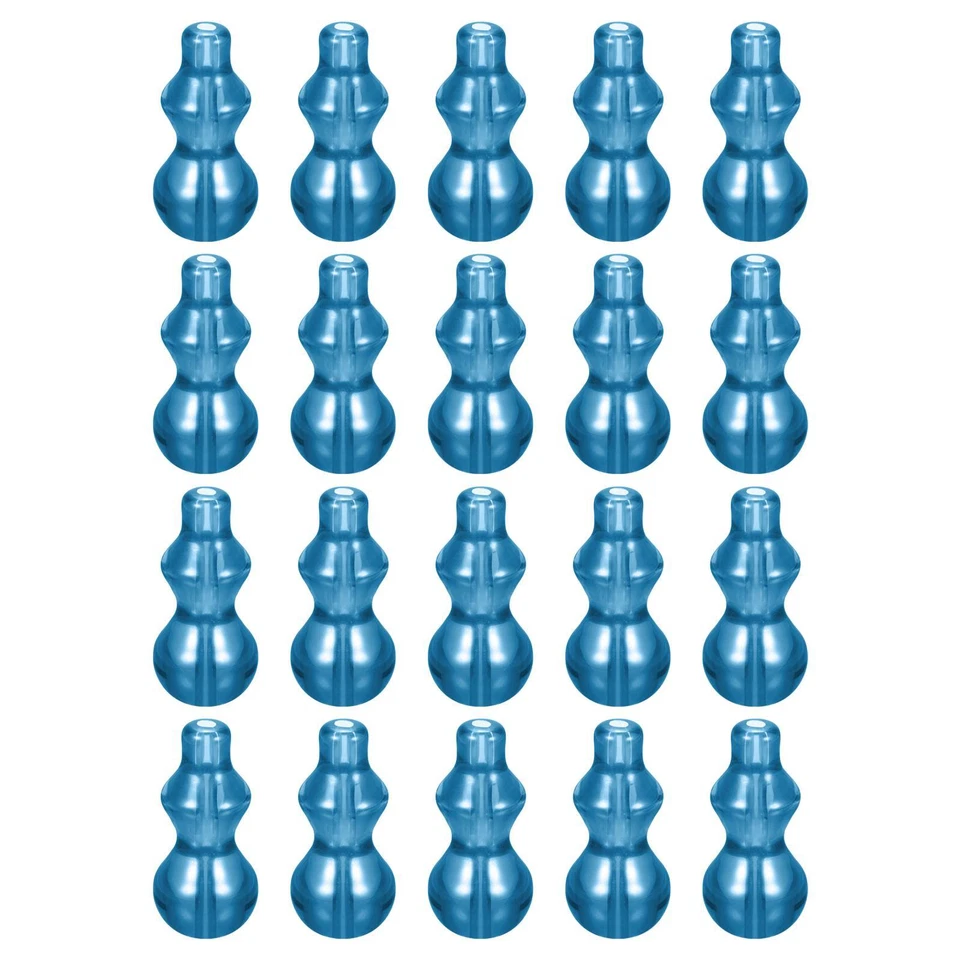 20 Stück Kristall Perlenvorhang Hängender Anhänger für Fensterlicht Tischdecke - Bild 1 von 1