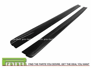 3D Style Carbon Fiber Side Skirts For BMW F32 F33 4-Series M Sports Package - Picture 1 of 2