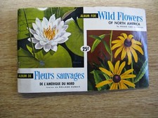 CANADIAN ISSUE BROOKE BONDALBUM - WILD FLOWERS OF NORTH AMERICA - 1961