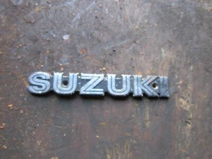 1981 suzuki gs250 t left gas tank emblem badge - Picture 1 of 1