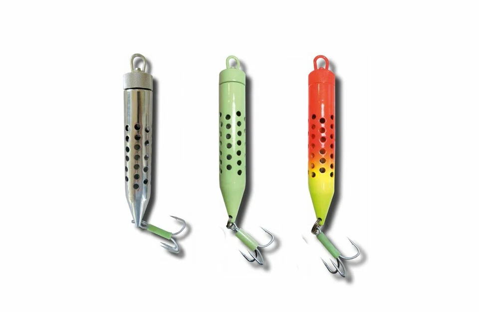 Behr Futterkorb-Pilker 400g Dorschbombe zum Befüllen mit Fischfetzen Pilker - Bild 1 von 1