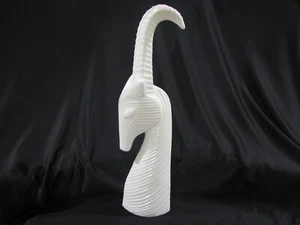 LARGE JONATHAN ADLER CERAMIC GAZELLE - 19" Tall - Picture 1 of 9