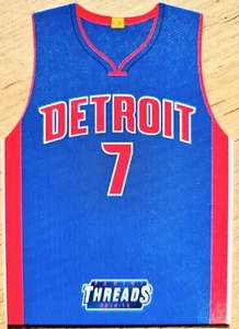 2014-15 Panini Threads - Team Threads Away #4 Brandon Jennings - Pistons - Picture 1 of 2