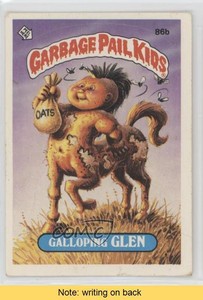 1986 Topps Garbage Pail Kids Series 3 Galloping Glen (One Star Back) READ f6p