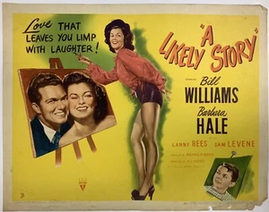Póster de película original de 1946 de Bill Williams póster YeOlde - Imagen 1 de 12