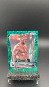 2025 Topps Chrome WWE Ridge Holland Green Laser Refractor /175 2405 S - Picture 1 of 2