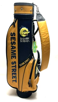 Sesame Street Big Big Youth Golf Bag RARE Rain Cover Excellent Condition - Image 1 of 4