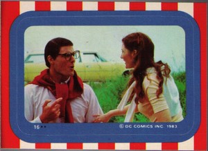 1983 Topps Superman III Stickers #16