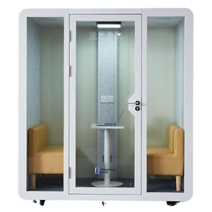 Mobile Office Pod Booth, Standard Sound Proof Office Pod for 2 People - Picture 1 of 10