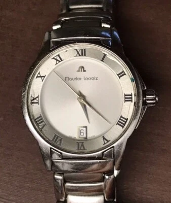 Reloj pulsera de cuarzo Maurice Lacroix 89742 de acero inoxidable para mujer Foto 1 de 4